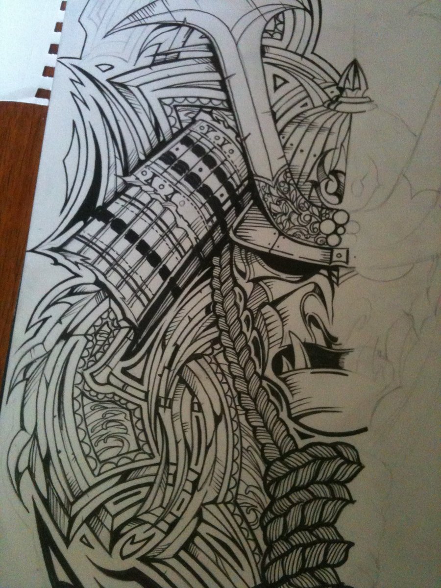 900x1200 Warrior Drawing By Killerkreationsinc