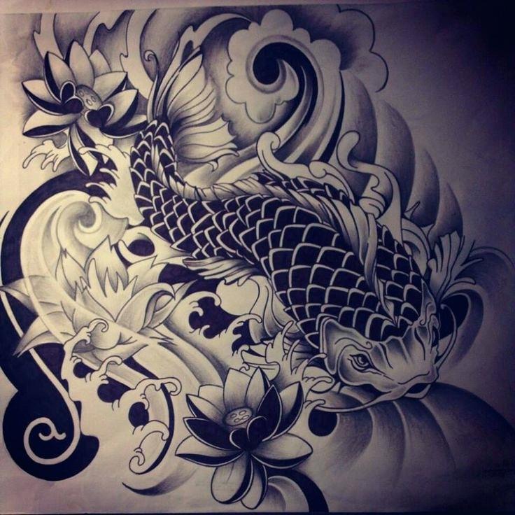 736x736 Japanese Designs To Draw Fish Tattoo 2 By On I Havell Ways Had