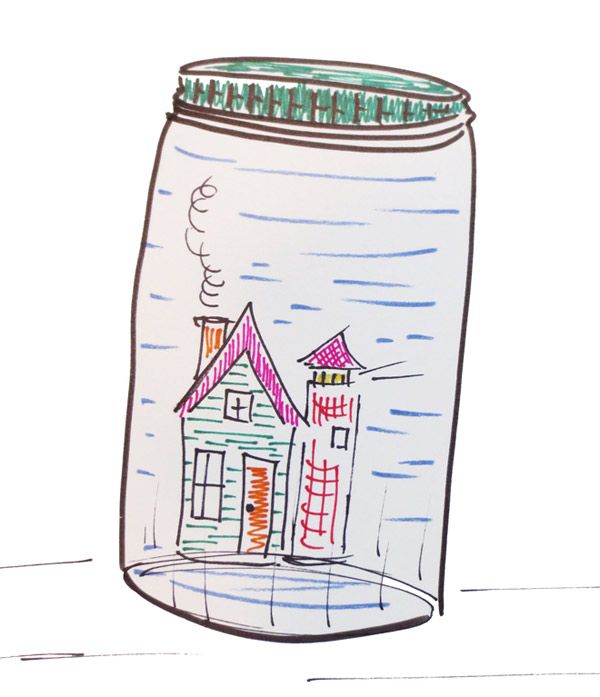 600x697 Students Will Make Drawings Of Large And Unexpected Items In Jars