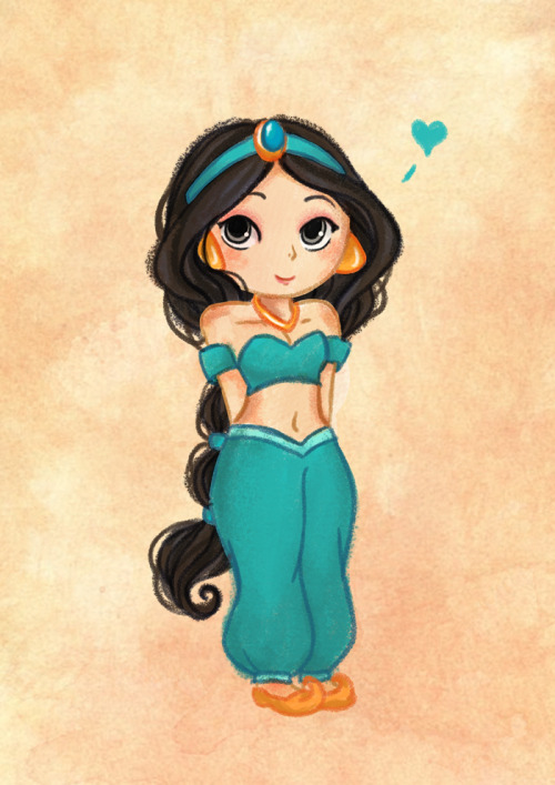 500x707 Jasmine~today I Want To Draw One More Princess Disney Fan