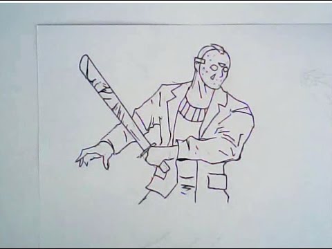 480x360 Mortal Kombat X (Jason Voorhees Drawing)