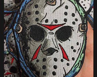 340x270 Patch Jason Voorhees Mask.