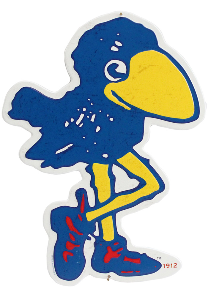 700x1000 Kansas Jayhawks 1912 Bird Sign