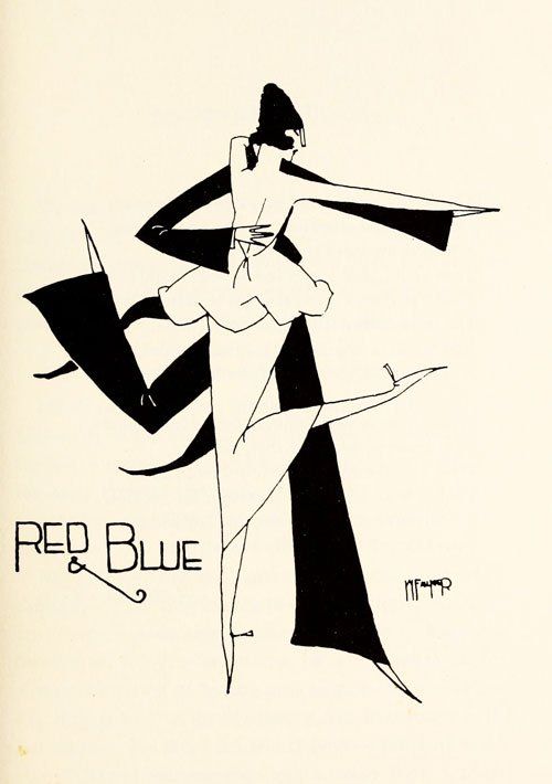 500x710 William Faulkner's Little Known Jazz Age Drawings, With A Side