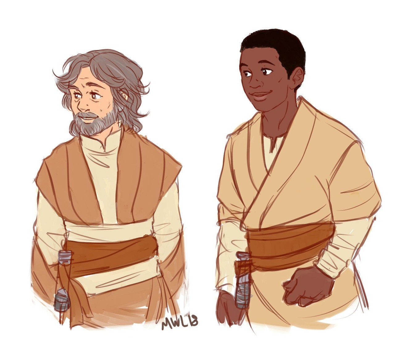 1280x1109 Starting Off The New Year With Drawing Master Jedi Sketches