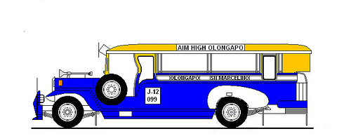 500x194 Bms Jeepney Olongapo San Marcelino Line With Color Yellow And Blue