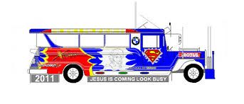 343x147 Jeepney Drawing Front View
