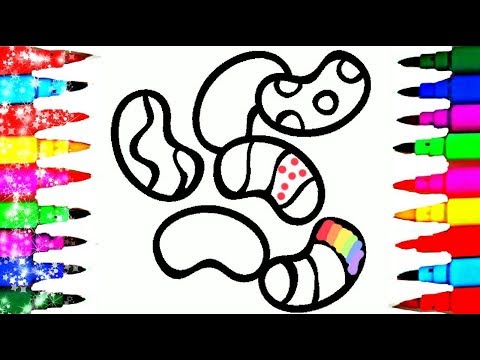 480x360 How To Draw Jelly Bean Boozled Coloring Pages L Kids Songs Learn
