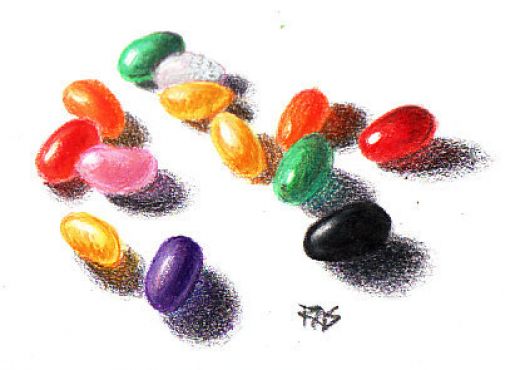 520x370 How To Draw Rocks With Colored Pencils Reference Images, Colored