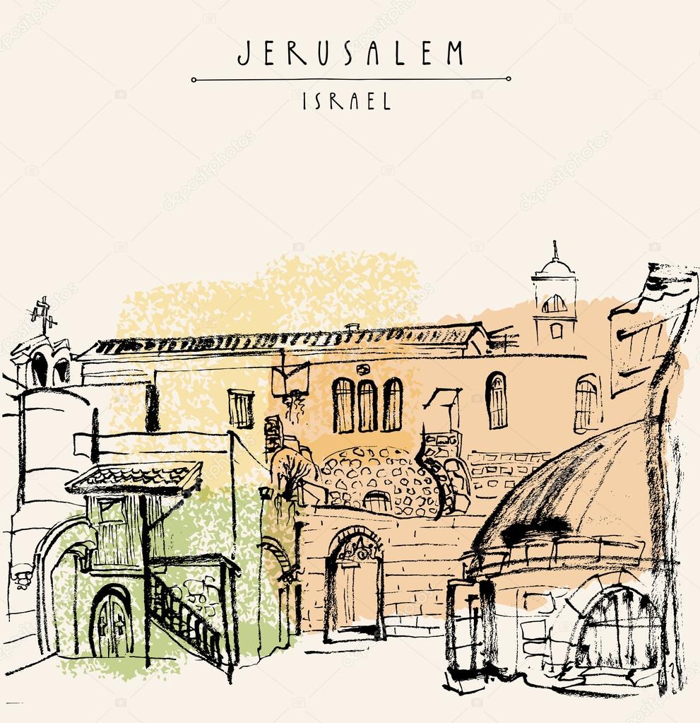 Jerusalem Drawing at GetDrawings | Free download