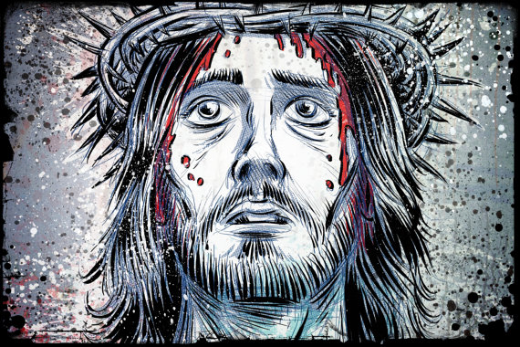 570x380 Jesus Art Print Of Nazareth Christ Christian God Holy Spirit