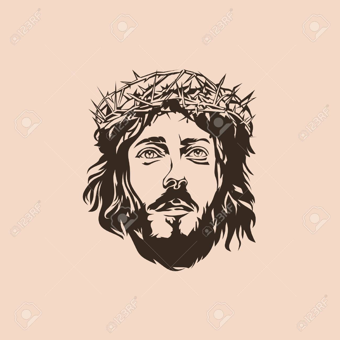 Jesus Crown Of Thorns Drawing at GetDrawings | Free download