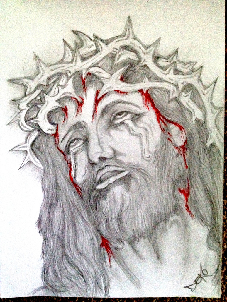 774x1032 Jesus Tattoo Drawing By Dekoart13