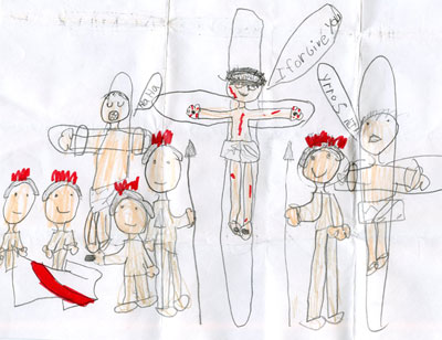 400x308 Jesus Drawing Easy For Kids