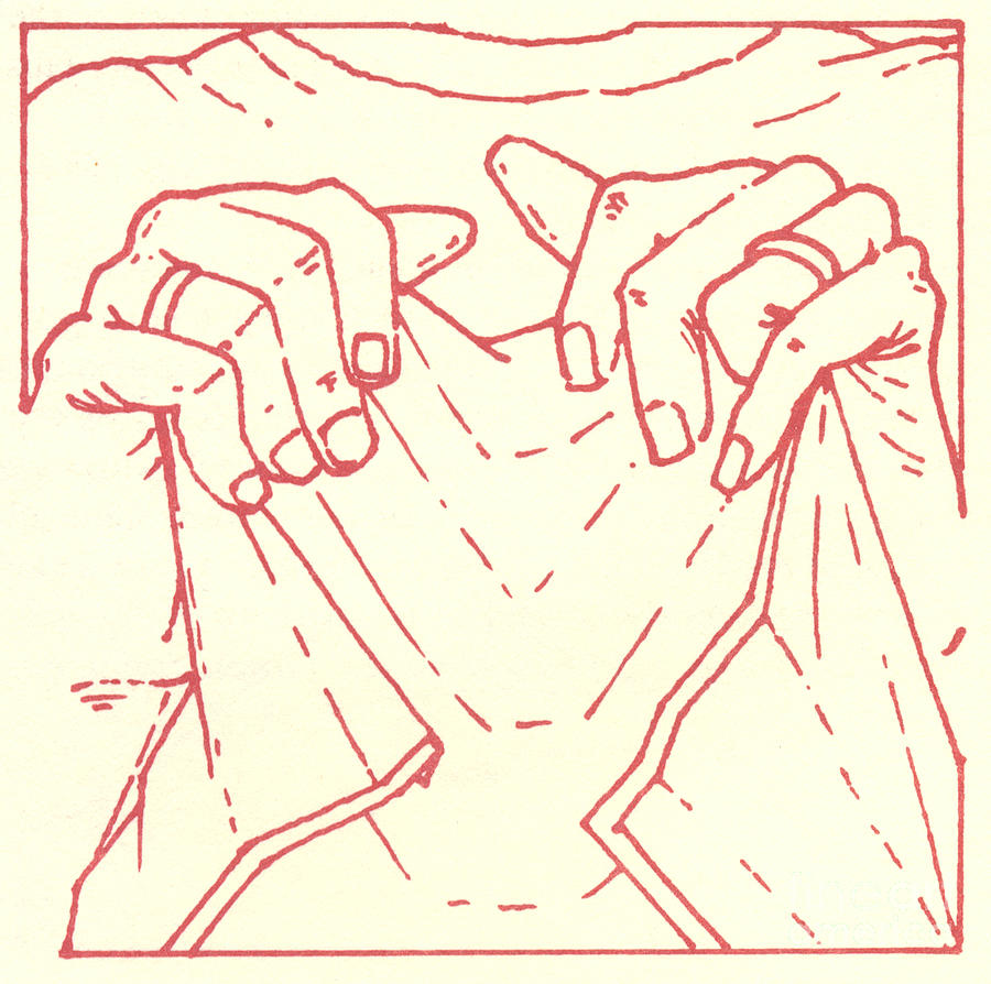 900x894 Station Veronica Wipes The Face Of Jesus Drawing By William Hart