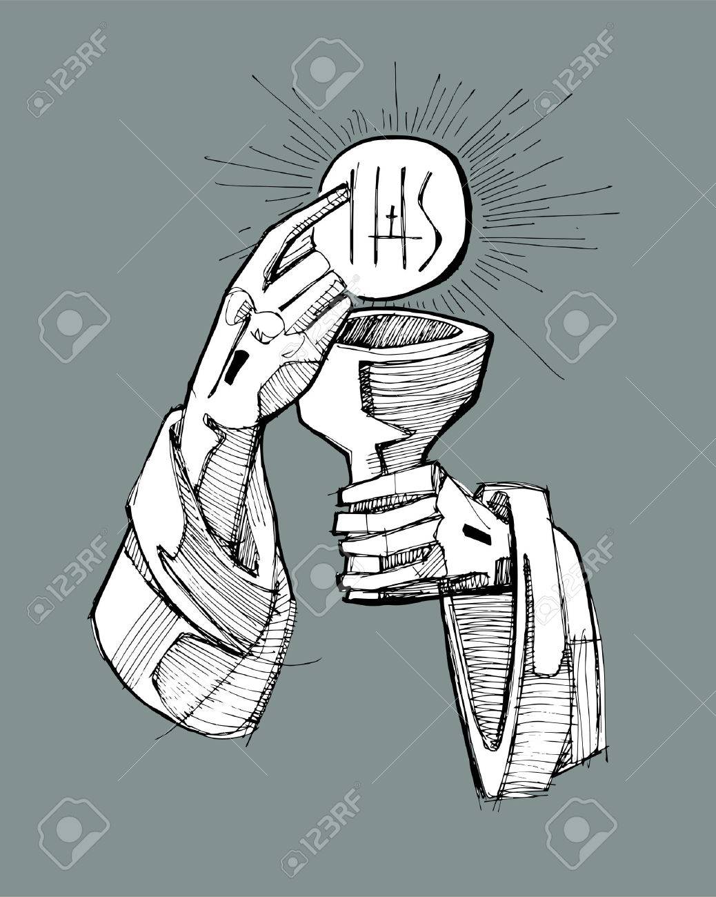 1038x1300 Hand Drawn Vector Illustration Or Drawing Of Jesus Christ Hand