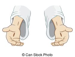 252x194 Jesus Hand Draw Eps Vector