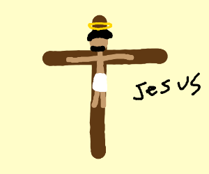 300x250 Jesus On The Cross