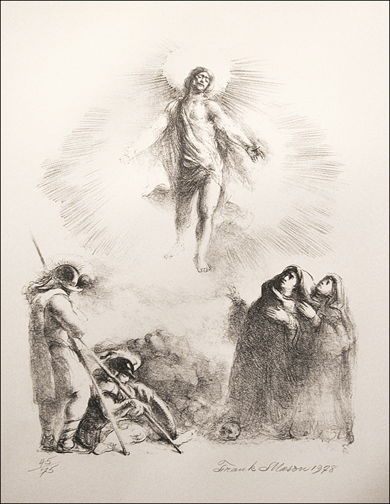 567x732 Paintings Of The Resurrection Of Jesus Christ Frank Mason