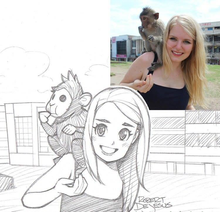 750x722 How To Draw Realistic People, Robert De Jesus, Simple, Creative