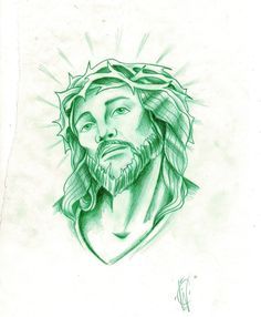 Jesus Tattoo Drawing at GetDrawings | Free download