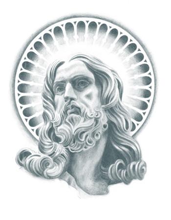 Jesus Tattoo Drawing at GetDrawings | Free download