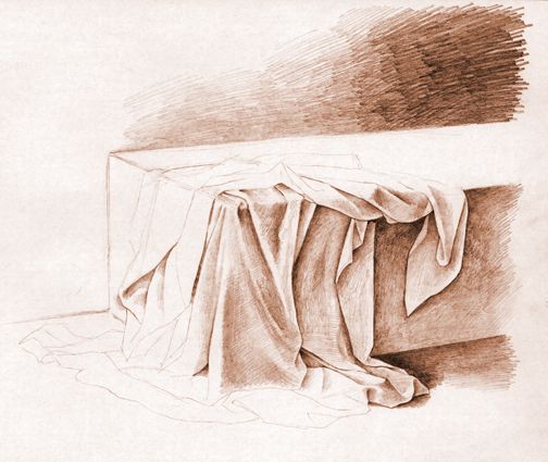 504x425 Drawings Of Jesus Empty Tomb