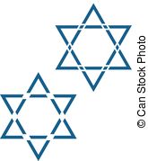 165x179 David Star Jewish Star Vector Symbol Design Vector Clipart