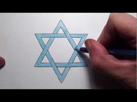480x360 Drawing How To Draw The Star Of David Or Jewish Star