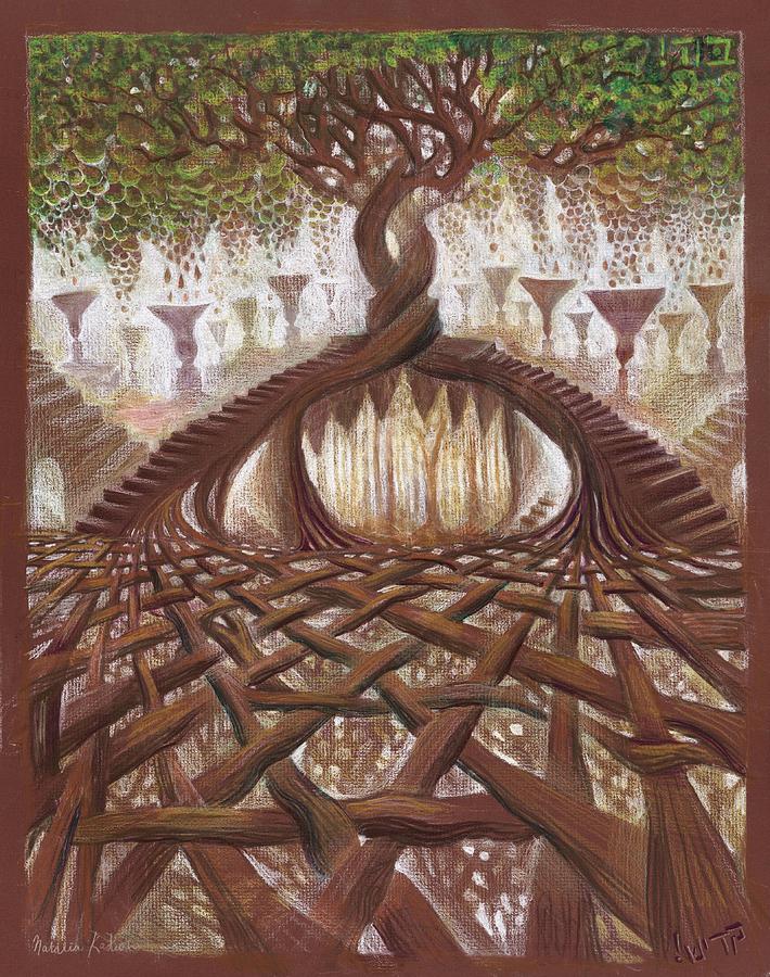 710x900 Tree Of Life Drawing By Natalia Kadish