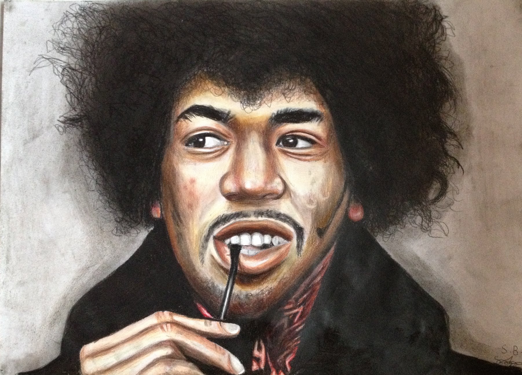 1803x1296 How I Draw Jimi Hendrix