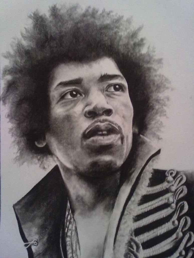 Jimi Hendrix Drawing at GetDrawings | Free download