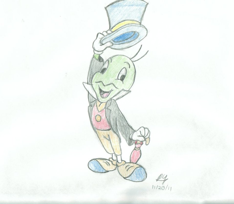 958x834 Jiminy Cricket By Petersfay
