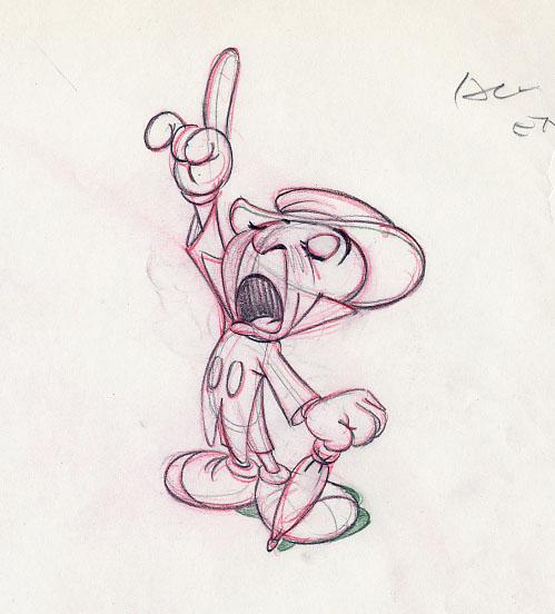 499x552 Disney Pinocchio Ward Kimball Animator'S