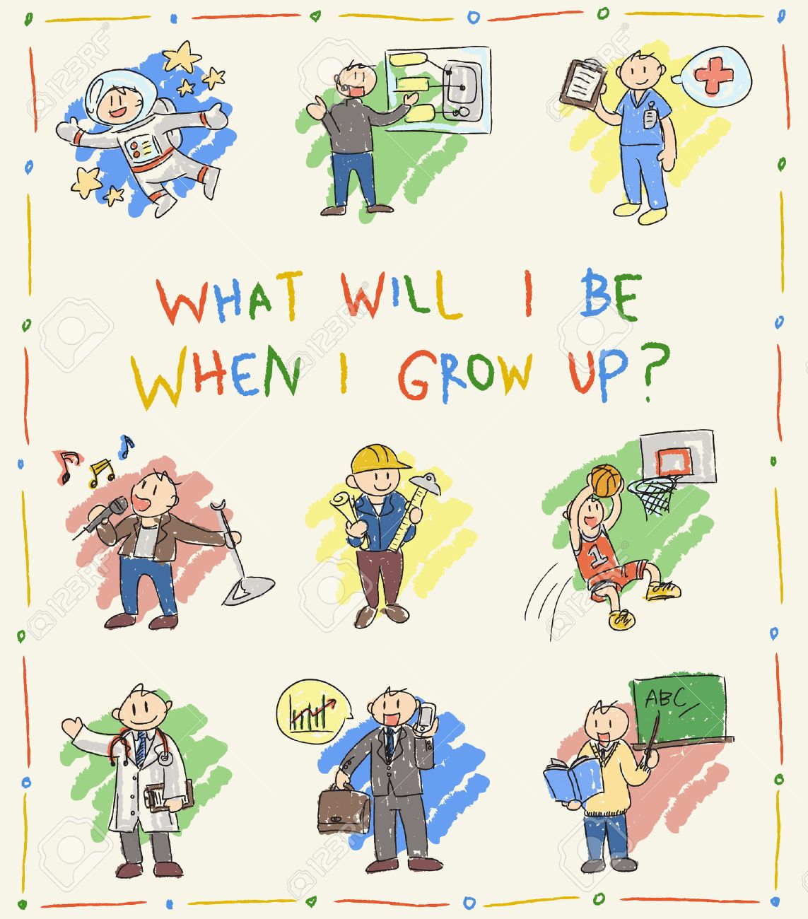 1143x1300 Kindergarten Children Color Doodle Drawing Sketch Of Cartoon