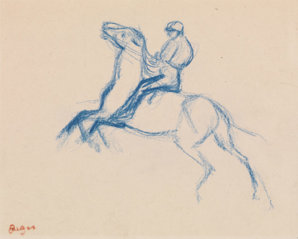 1048x840 Barnes Collection Online Edgar Degas Jockey On Horse