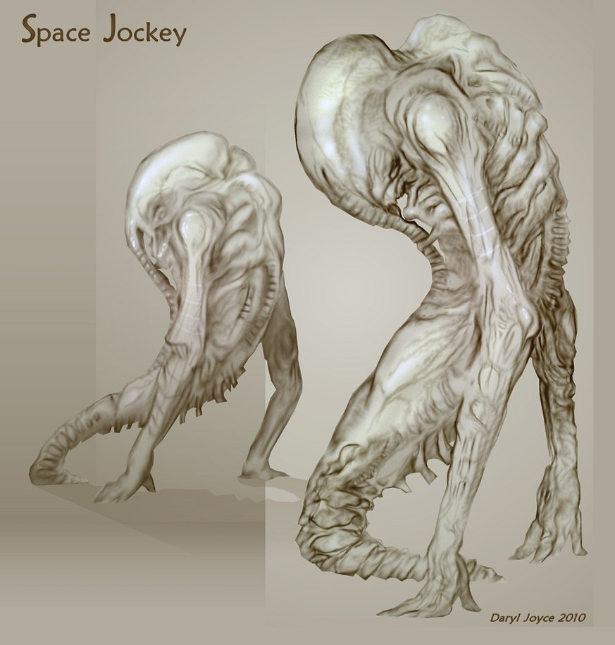 873x916 Space Jockey Sketch By Harnois75