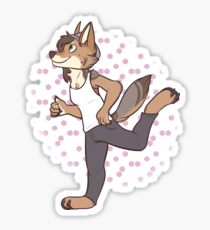 210x230 Jogger Drawing Stickers Redbubble
