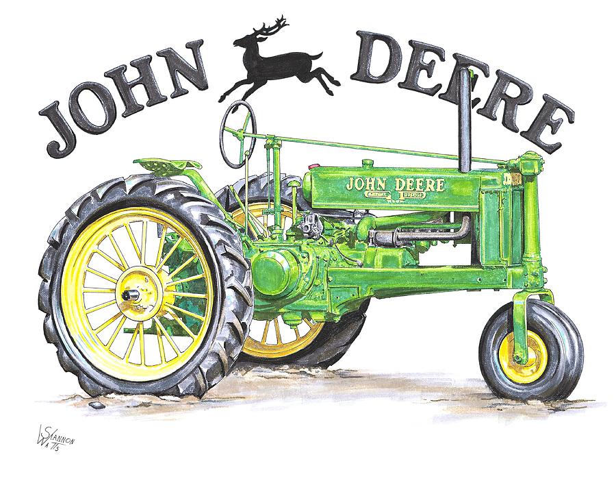 Free John Deere Tractor Drawings | Images and Photos finder