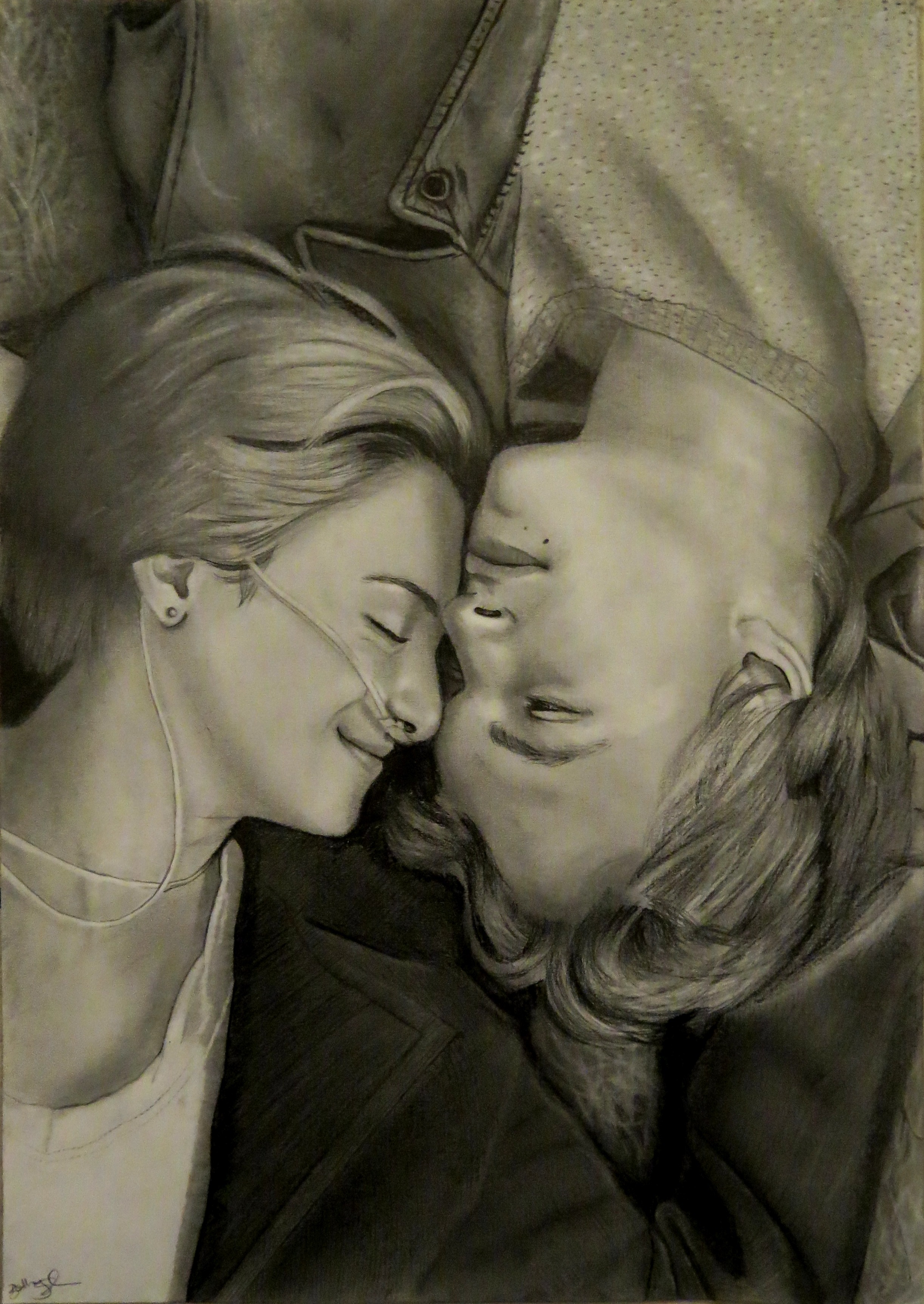 2445x3450 The Fault In Our Stars Drawing Beeminor