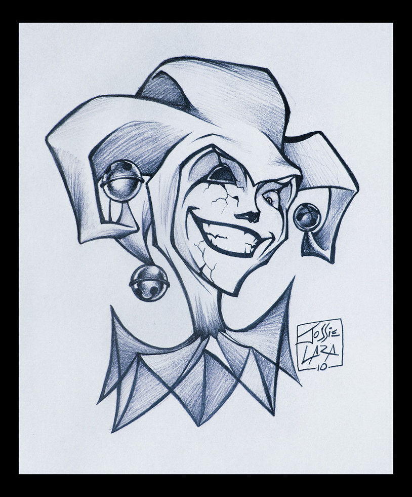 Joker Card Drawing at GetDrawings | Free download