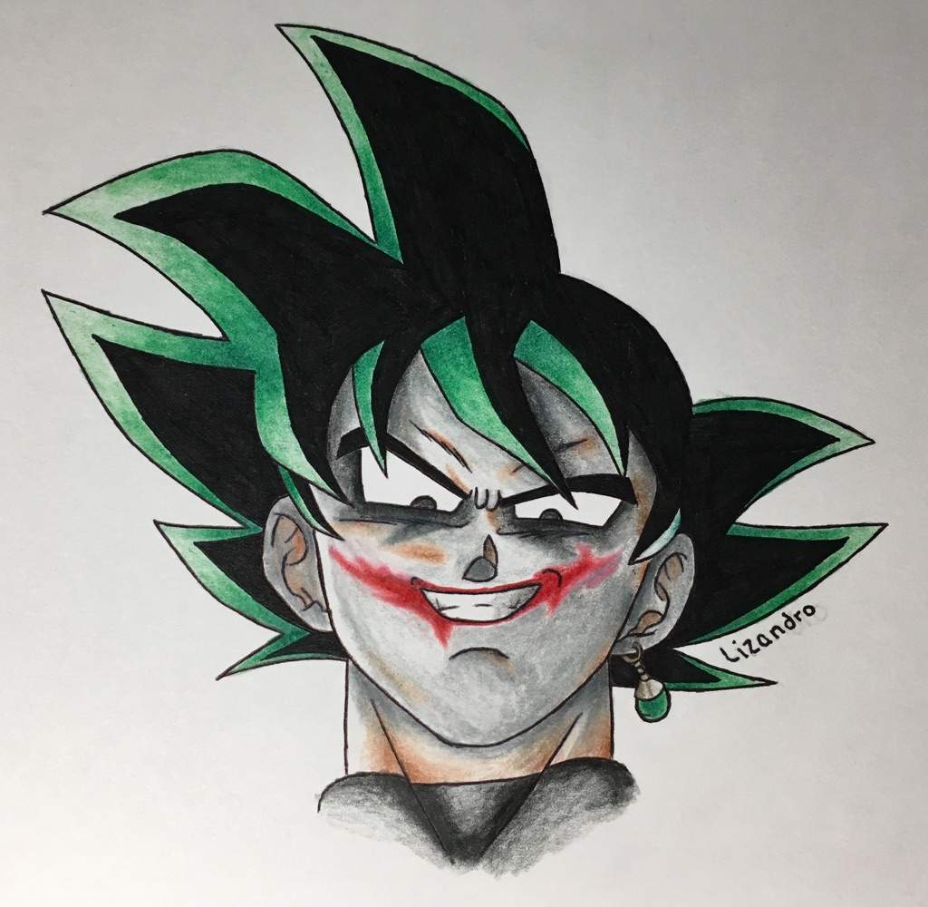 1024x1000 Joker Goku Black Drawing Dragonballz Amino