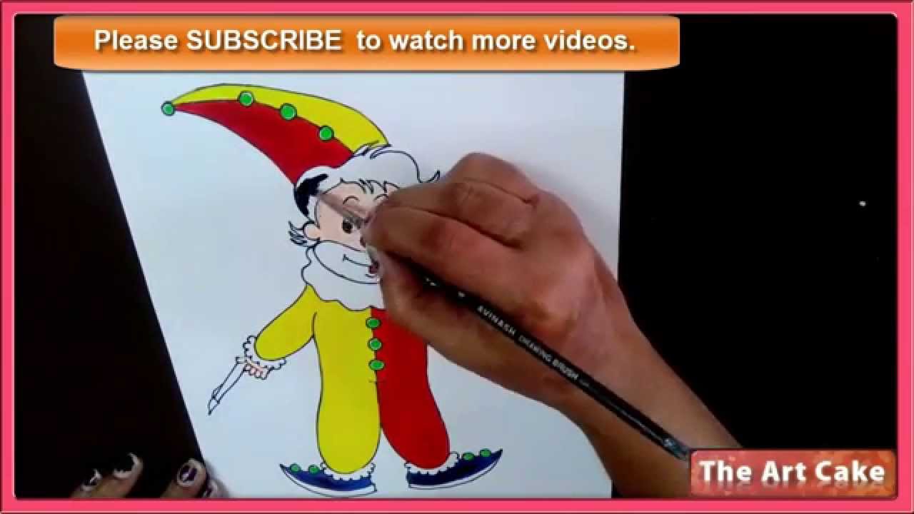 1280x720 Joker Drawing How To Draw And Color The Joker In Easy Steps