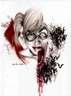 236x319 Pin The Joker Cartoon Drawing Tattoo On Dc Comics