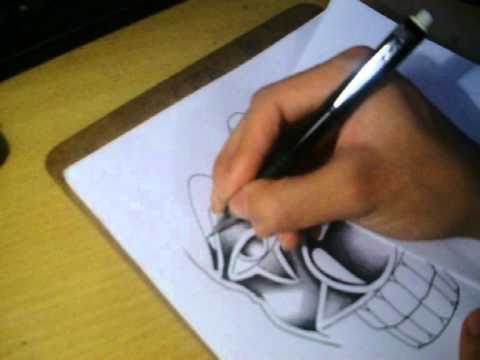 480x360 How To Draw A Joker Clown Face