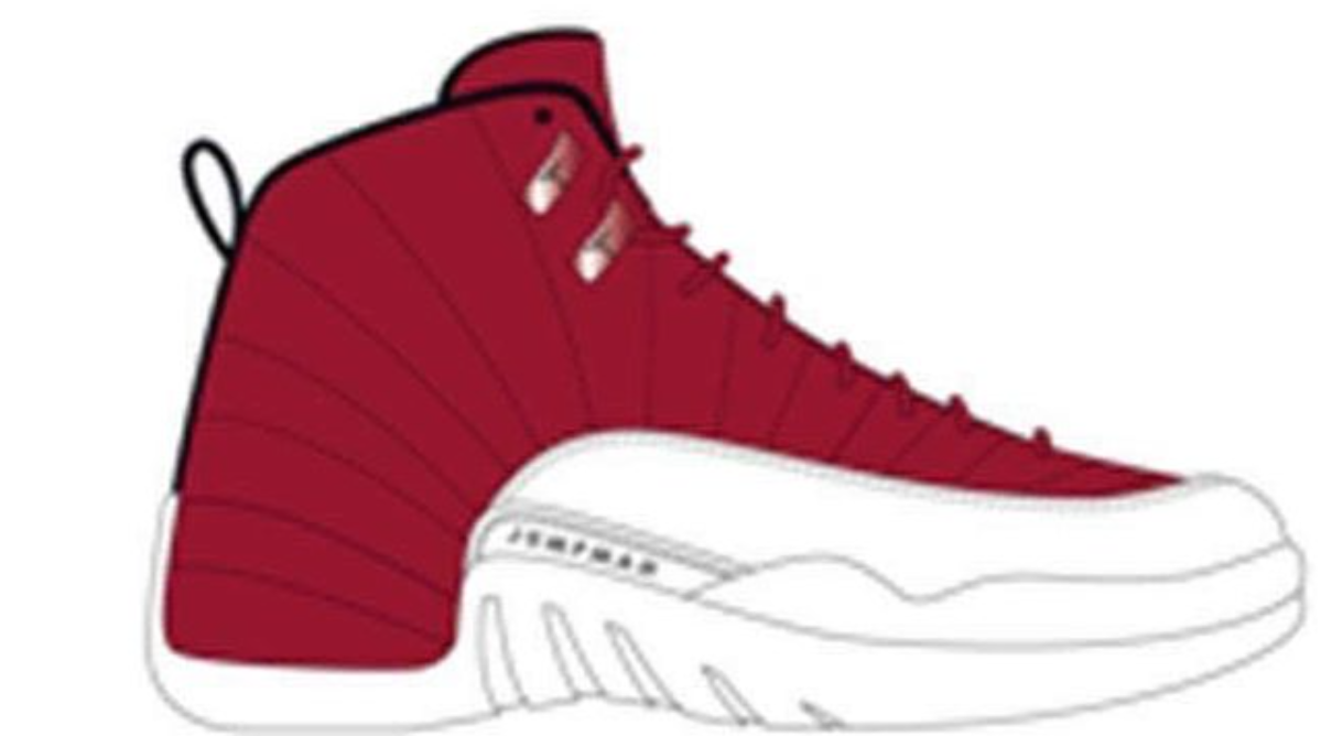 1219x668 Air Jordan 12 Red
