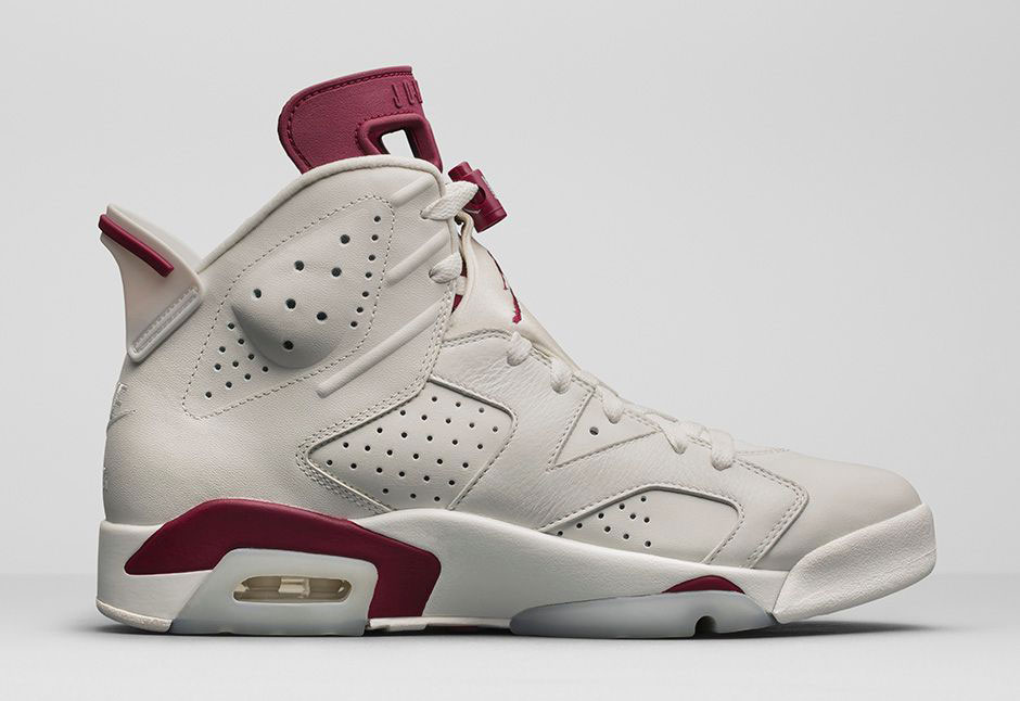 940x646 Air Jordan 6 Maroon