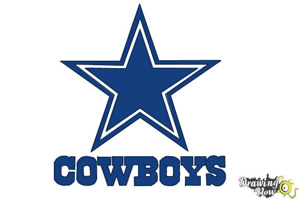 600x400 How To Draw Dallas Cowboys Logo, Nfl Team Logo