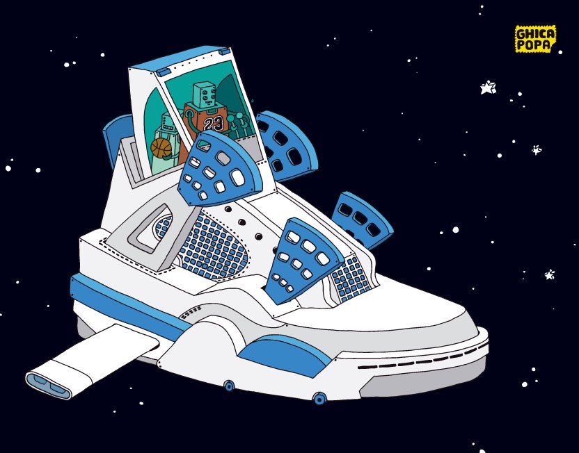 832x652 Space Sneakers By Ghica Popa