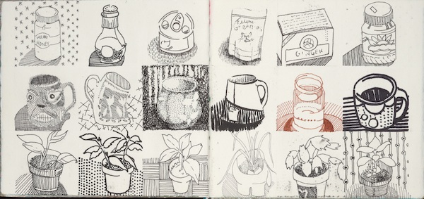 600x283 Grid Drawing From Doodle Draw Journal